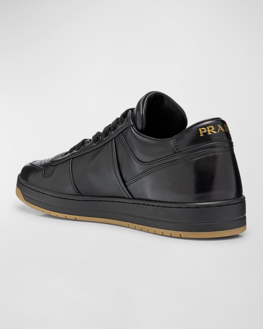 Men's Downtown Napa Leather Low-Top Sneakers