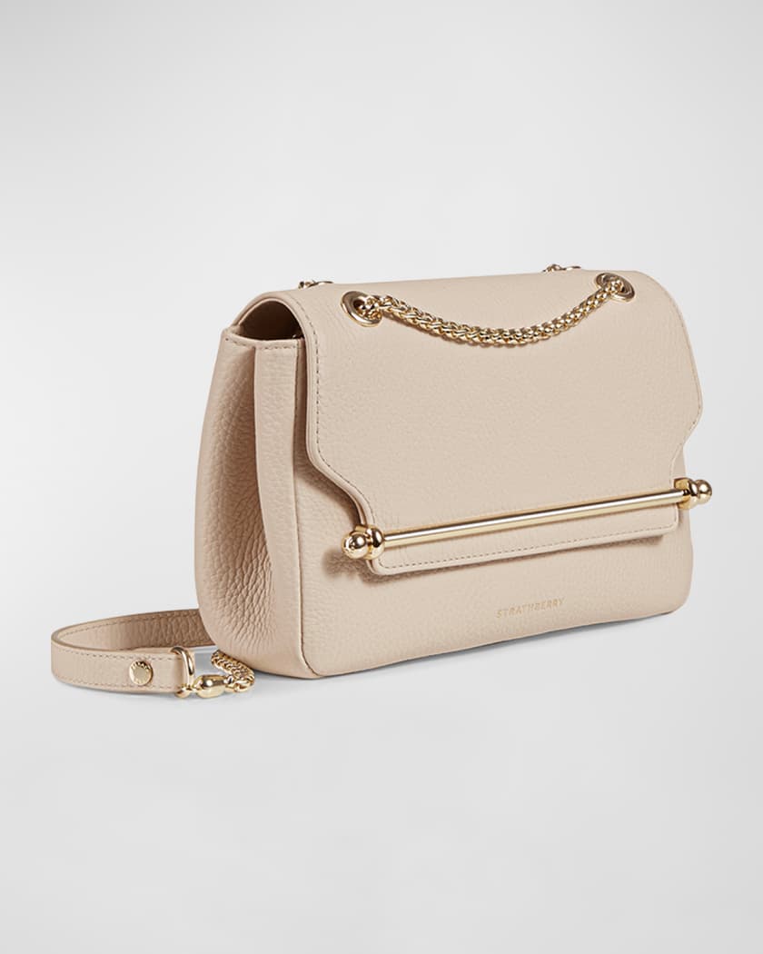 Mini East-Wester Leather Crossbody Bag