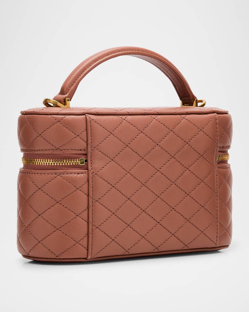 Gaby Vanity Quilted Leather Bag