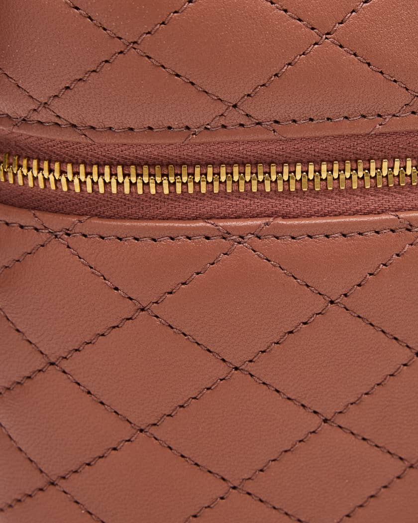 Gaby Vanity Quilted Leather Bag