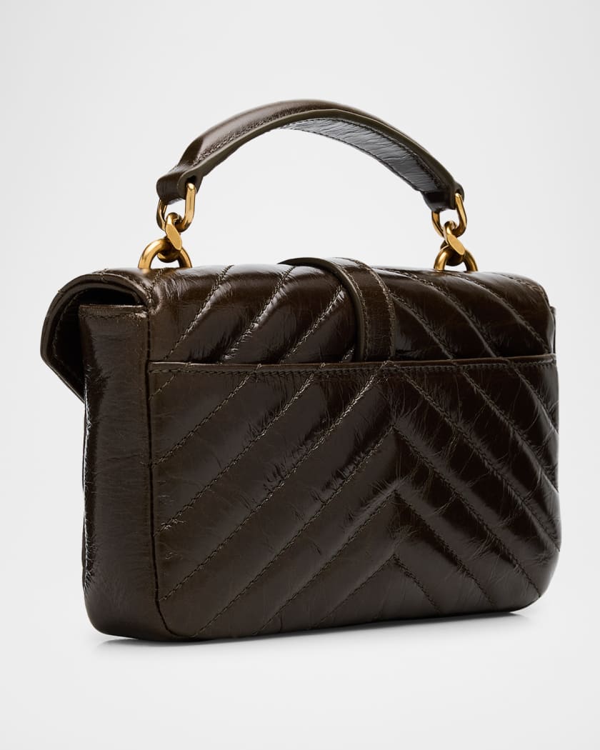 College Mini YSL Quilted Crossbody Bag