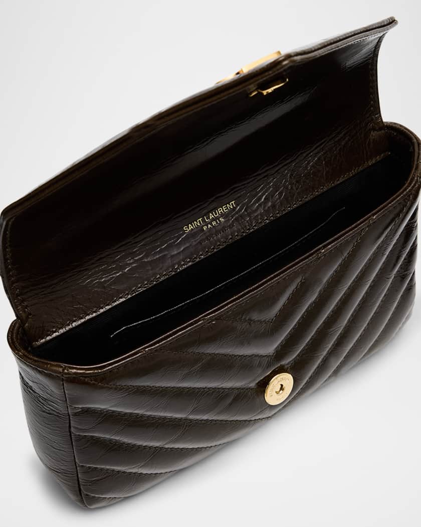 College Mini YSL Quilted Crossbody Bag