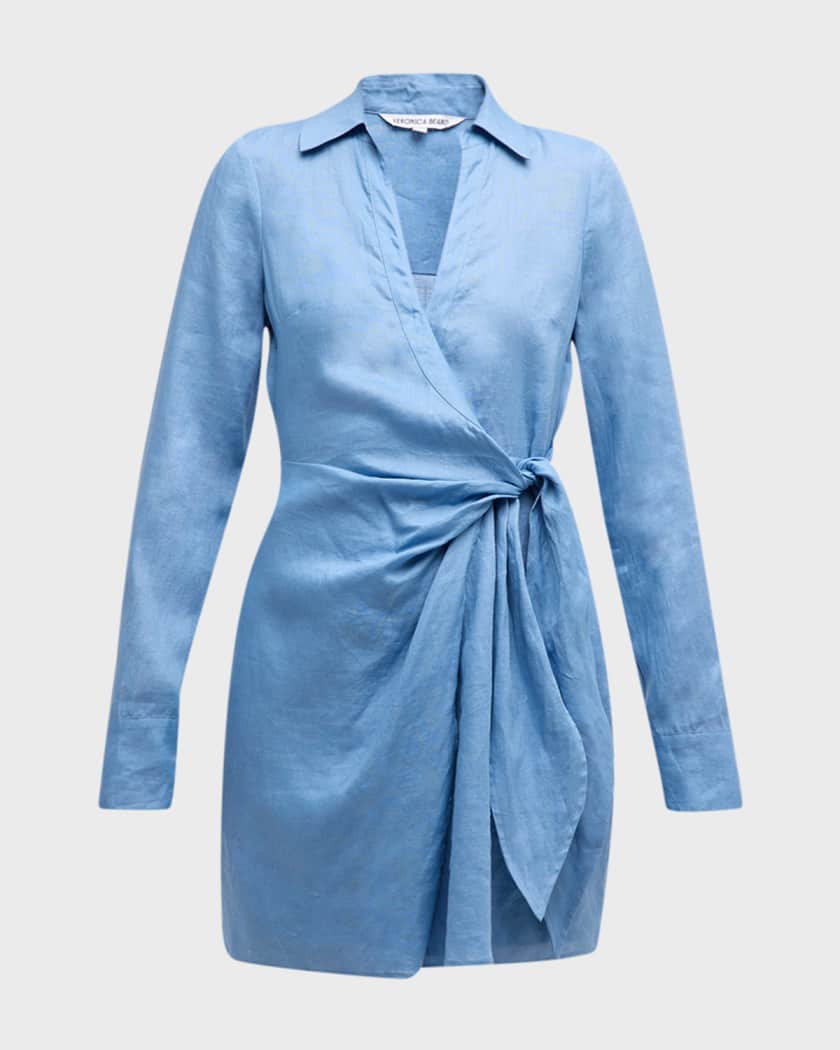 Neiman marcus wrap dress discount