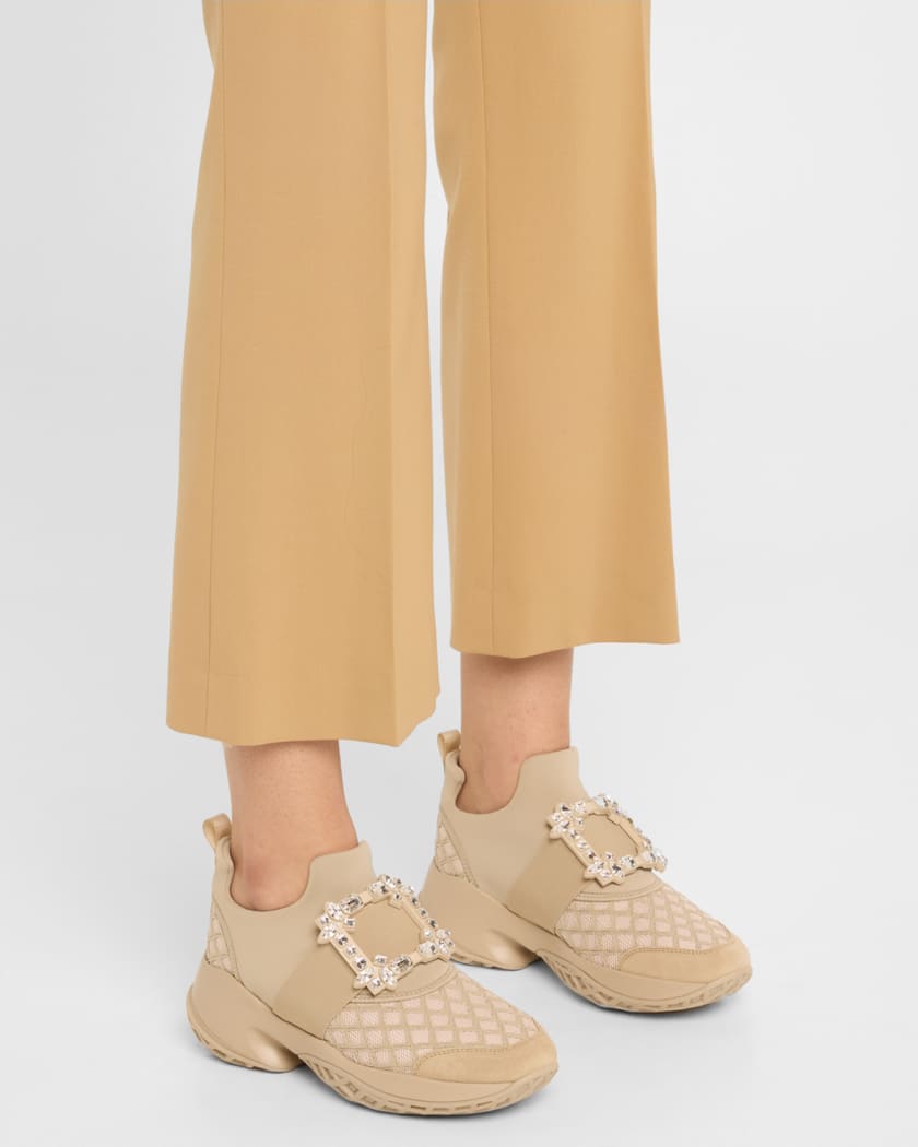 Viv Run Strass Buckle Chunky Sneakers
