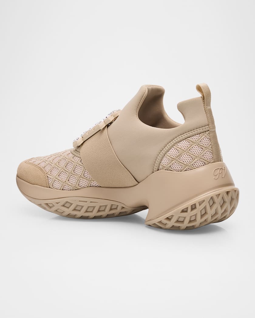 Viv Run Strass Buckle Chunky Sneakers