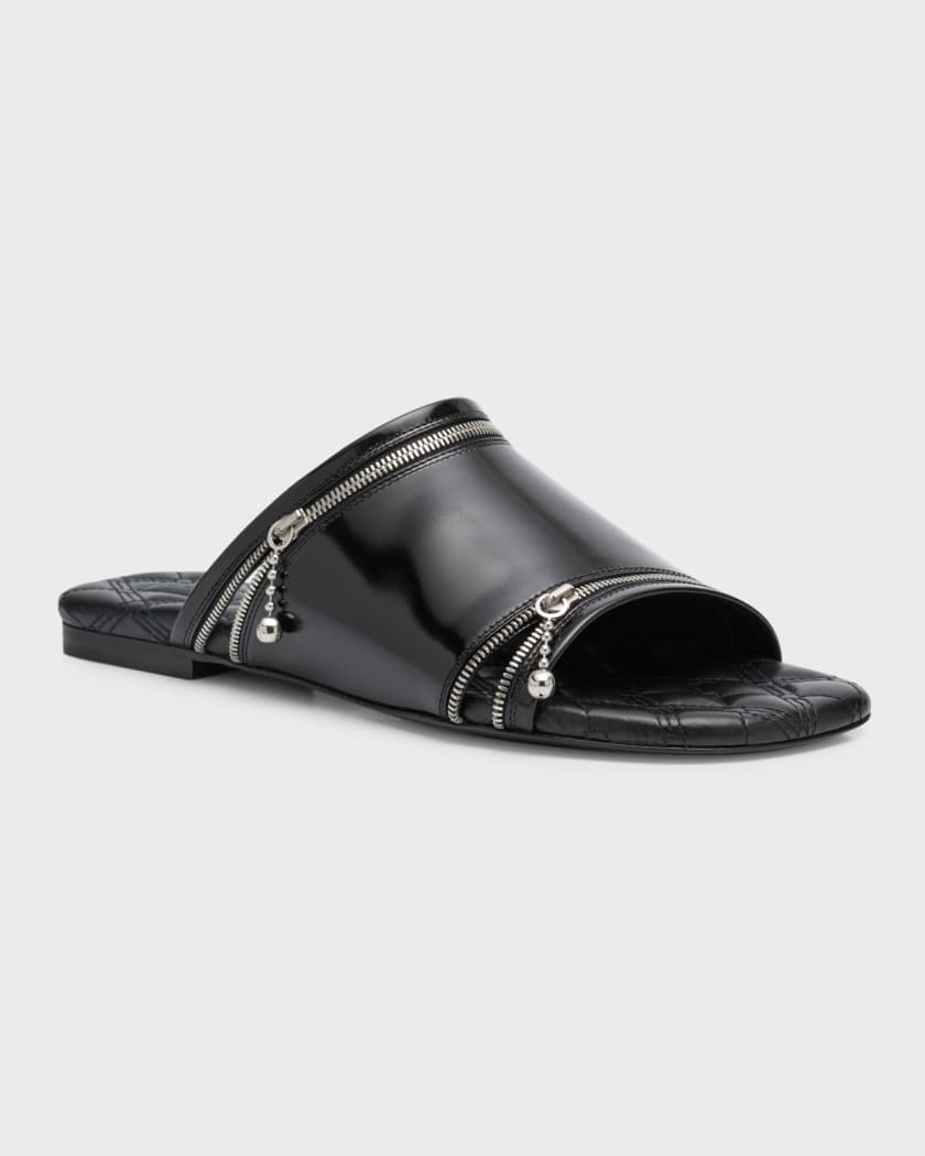 Burberry flat 2024 sandals