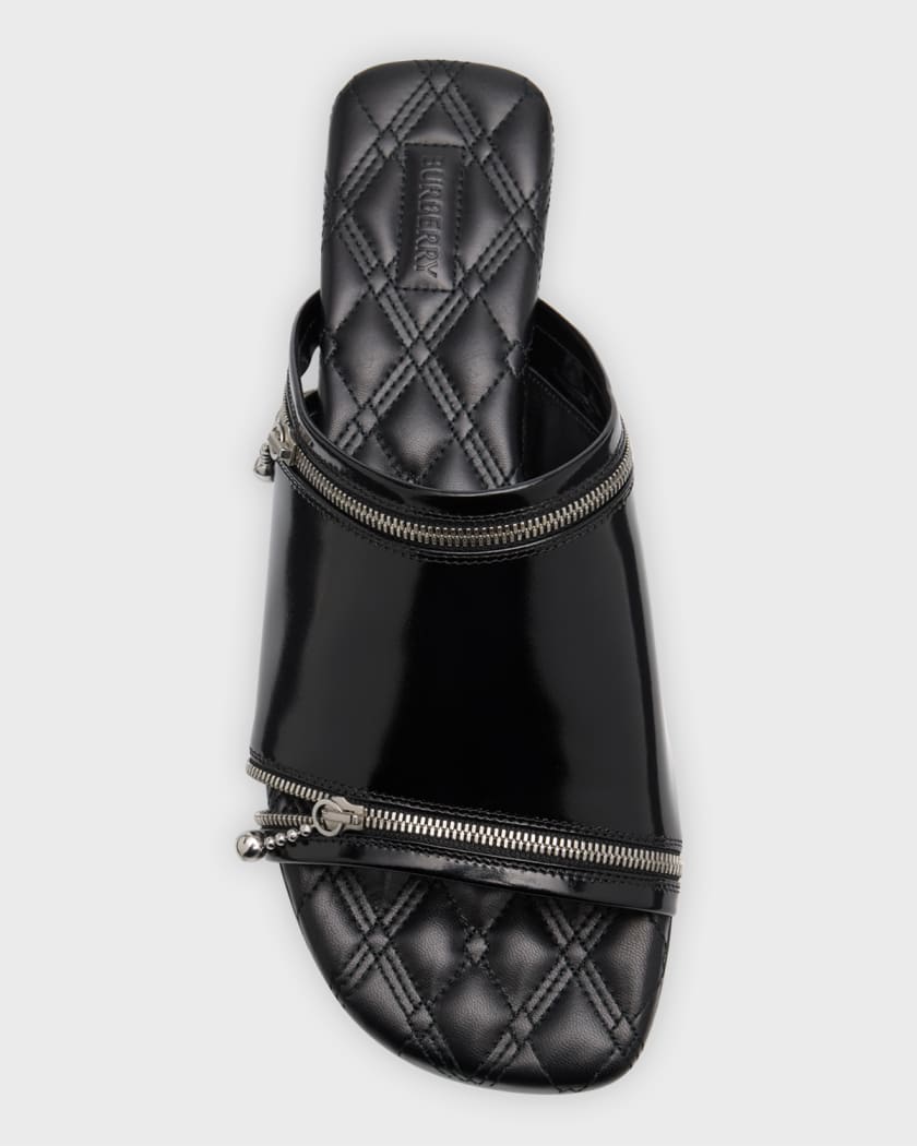 Burberry black clearance sandals