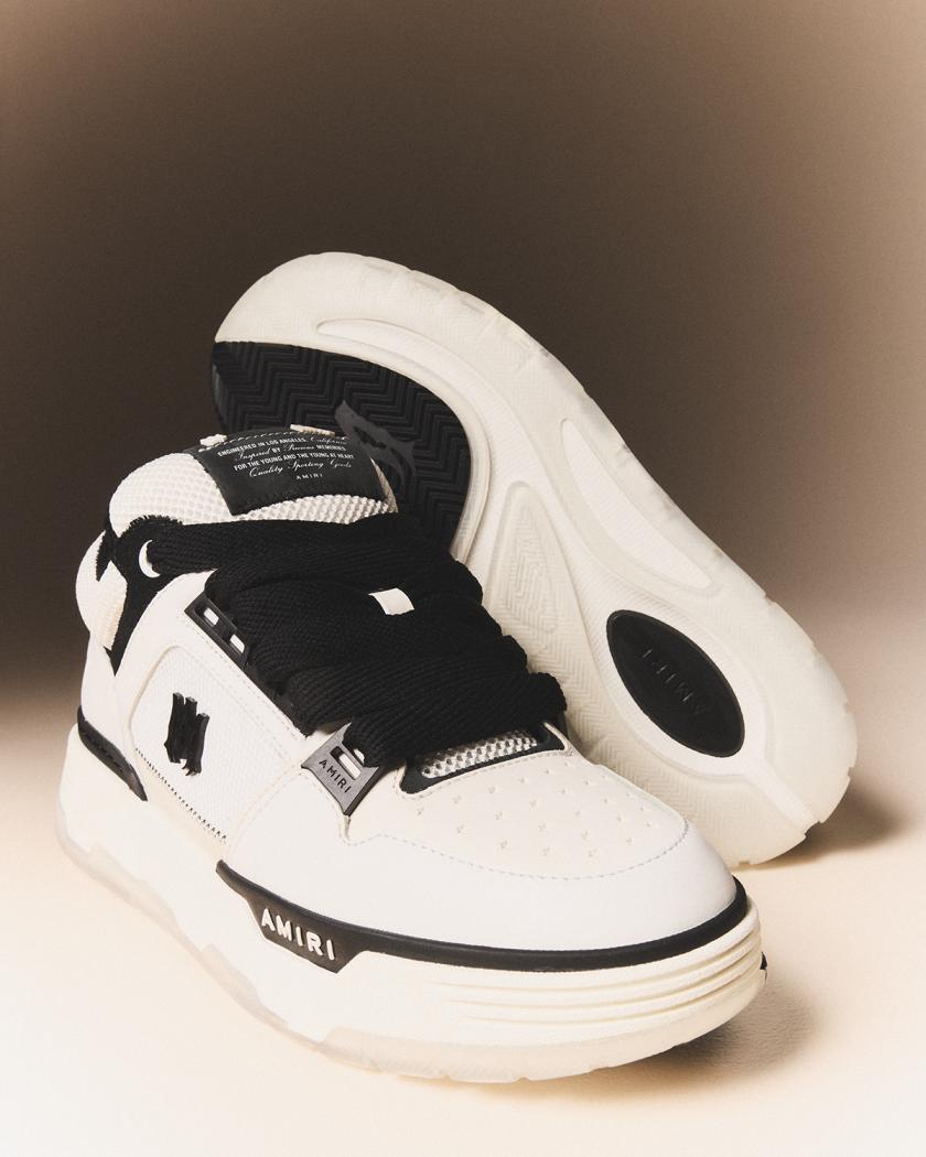 Men's MA-1 Leather & Mesh Low-Top Sneakers | Neiman Marcus