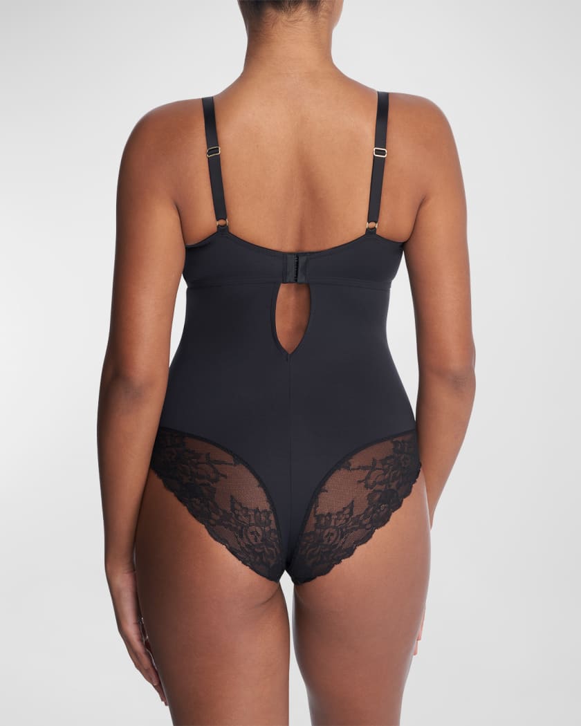 Statement Sleeveless Lace Bodysuit