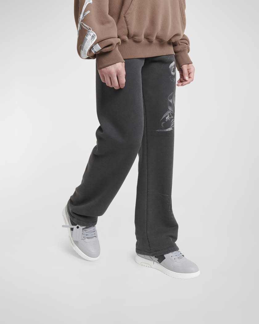 Men's Out Of Office Leather Low-Top Sneakers