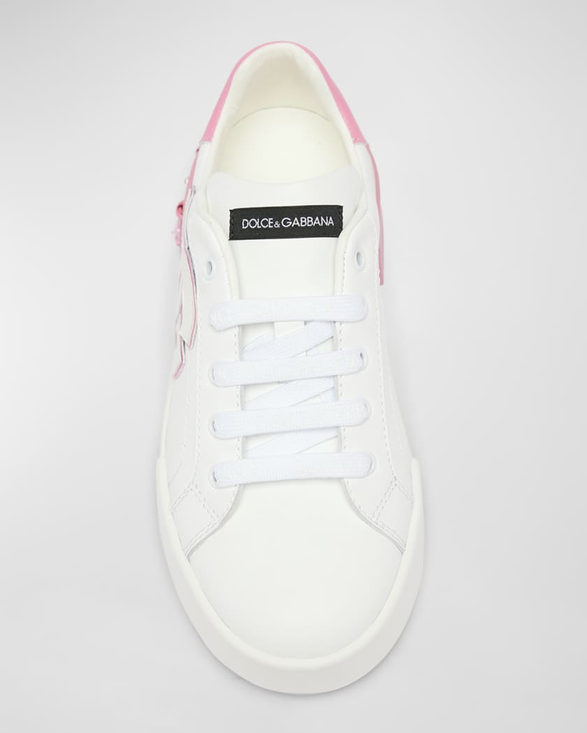 Girl's Portofino Embellished Low-Top Sneakers, Toddlers/Kids