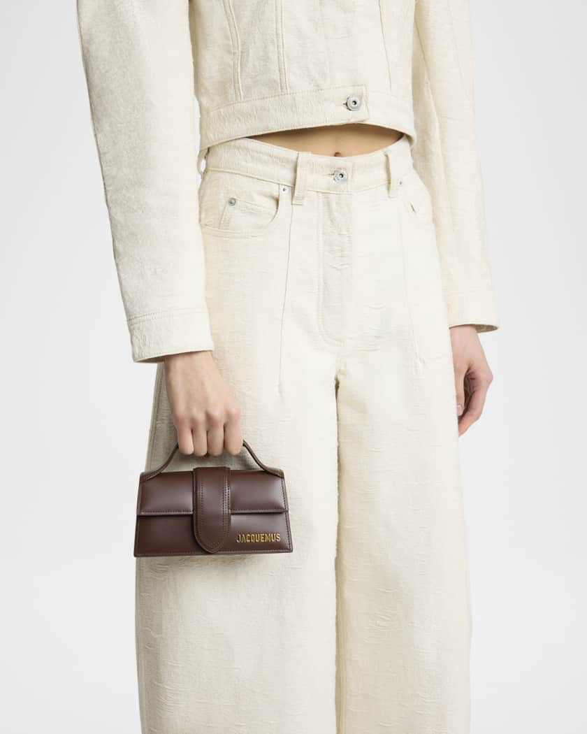 Le Bambino Leather Crossbody Bag