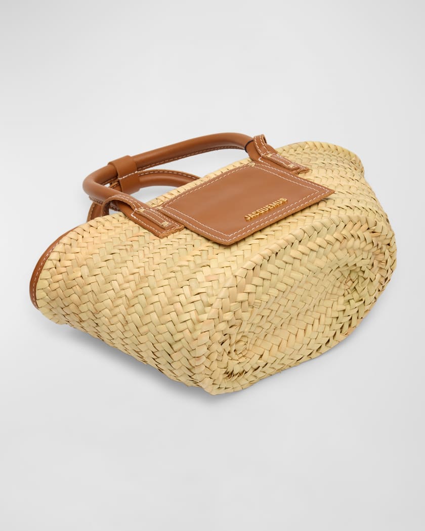 Jacquemus straw bag deals