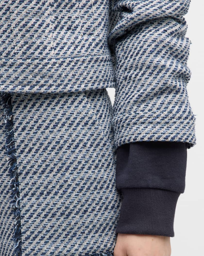Cinq a Sept Noemie Boucle Jess Hooded Jacket Neiman Marcus