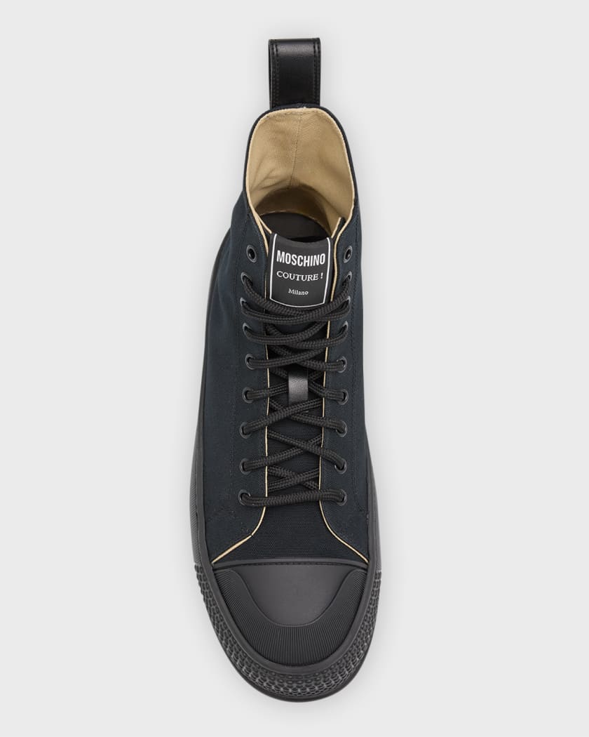 Men's Re-Nylon Gabardine High-Top Sneakers