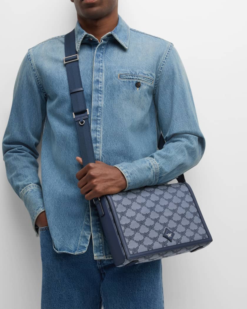 Mcm messenger bag men hot sale