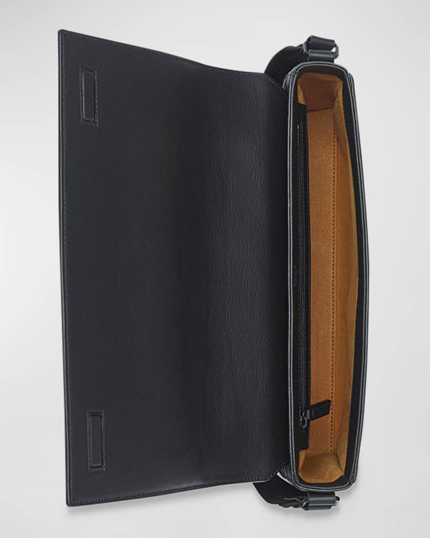 Men's Klassik Visetos Monogram Small Leather Messenger Bag