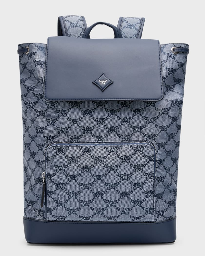 MCM Men s Lauretos Monogram Drawstring Backpack