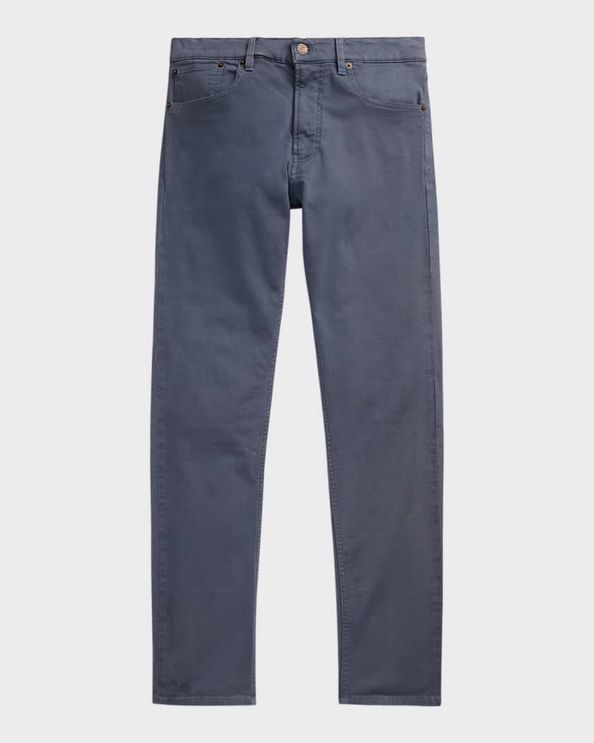 Men s Lightweight Slim 5 Pocket Jeans