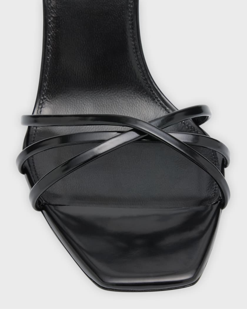 Ysl patent leather new arrivals sandals