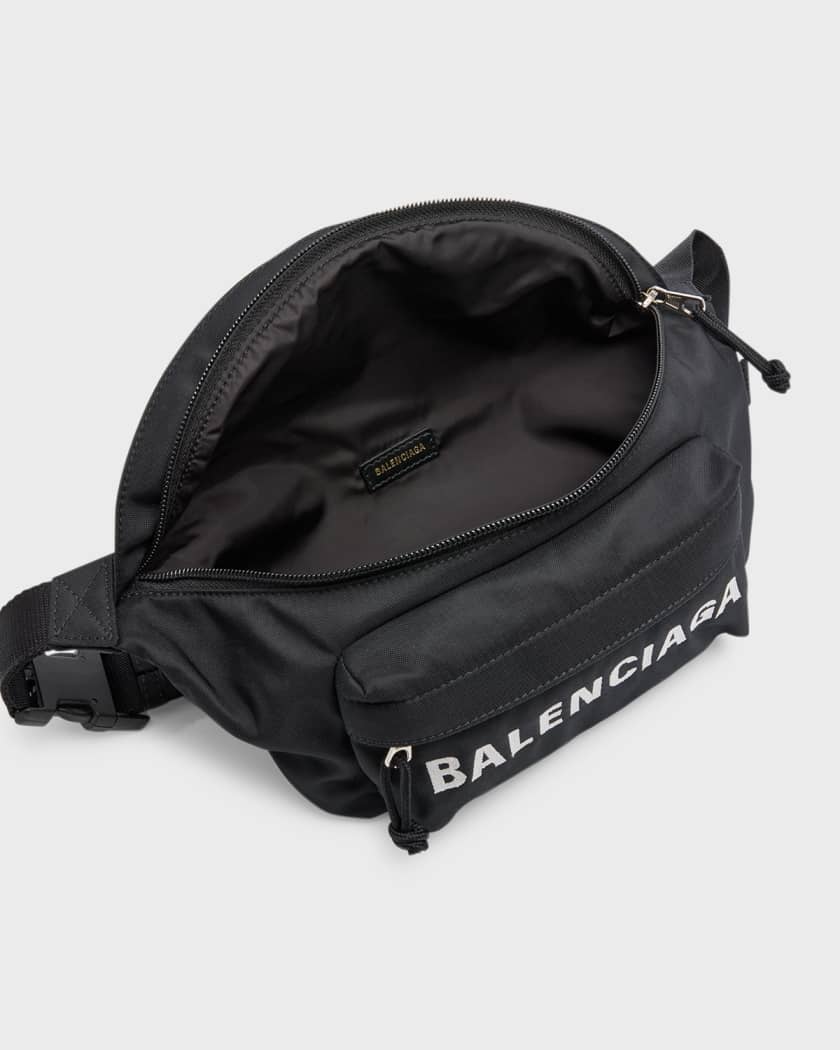 balenciaga wheel travel pouch