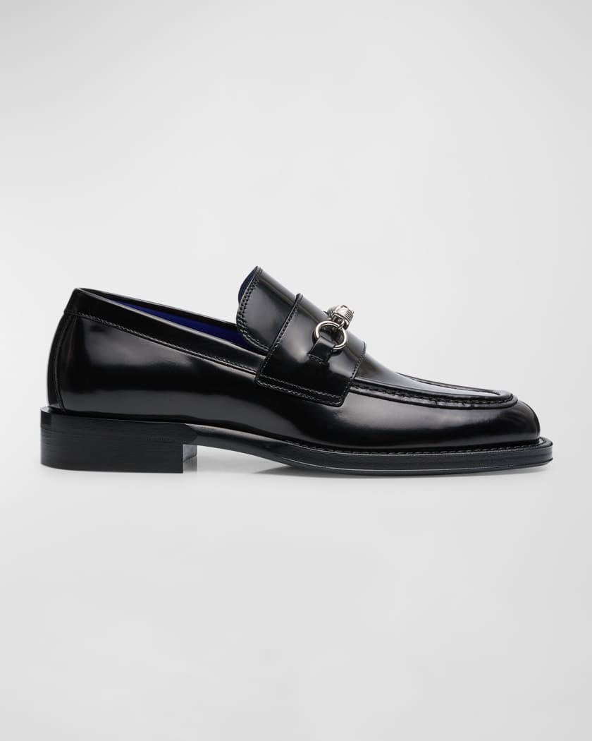 Burberry penny loafers hot sale