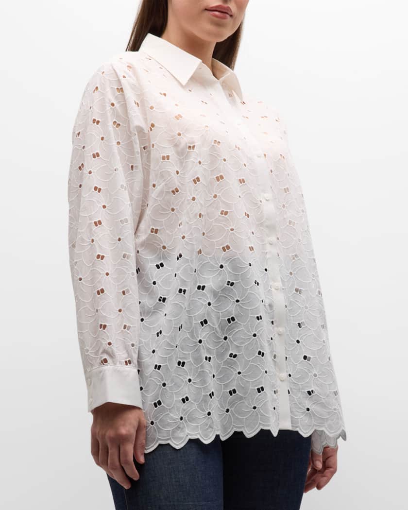 Neiman marcus shop plus size tops