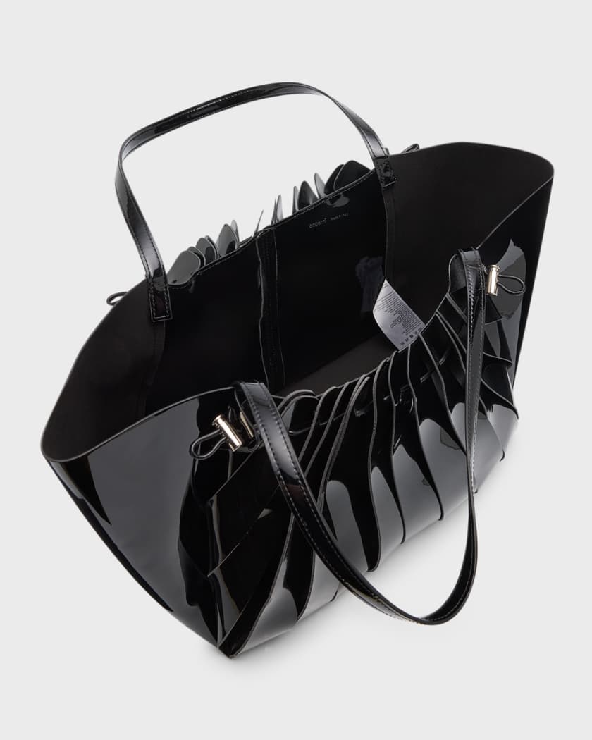Patent tote hot sale