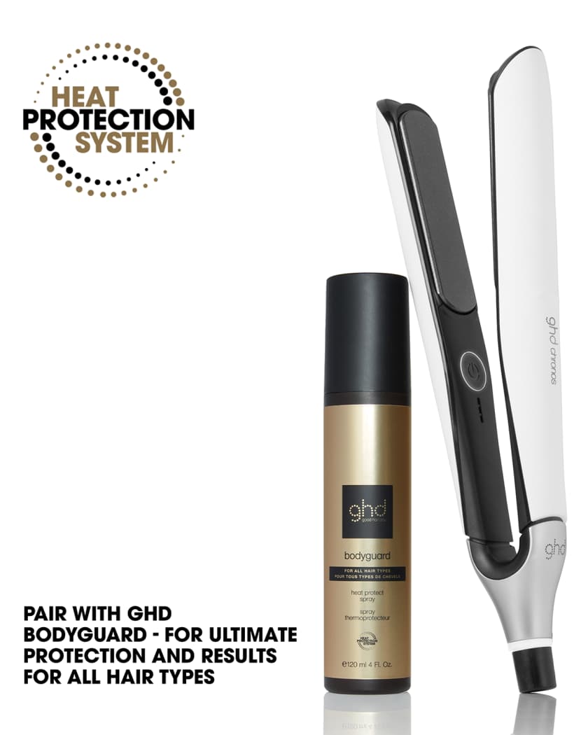 ghd Chronos Ultra-Fast HD Hair Straightener - White