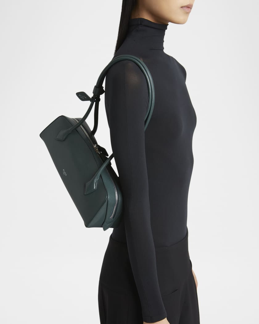 Le Teckel Medium Shoulder Bag in Goatskin