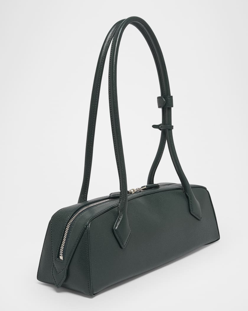 Le Teckel Medium Shoulder Bag in Goatskin