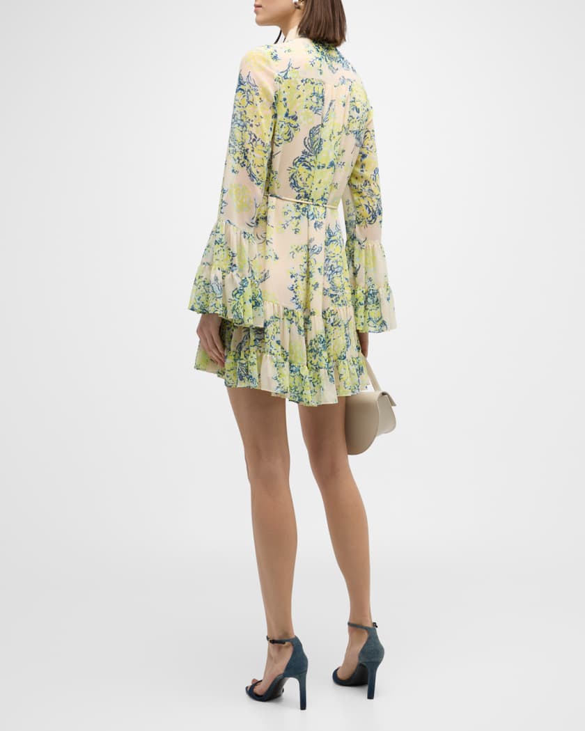 Bell sleeve shirt dress hotsell