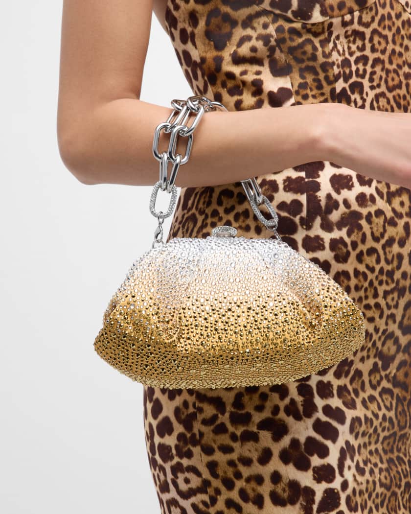 Gemma Crystal Top-Handle Bag