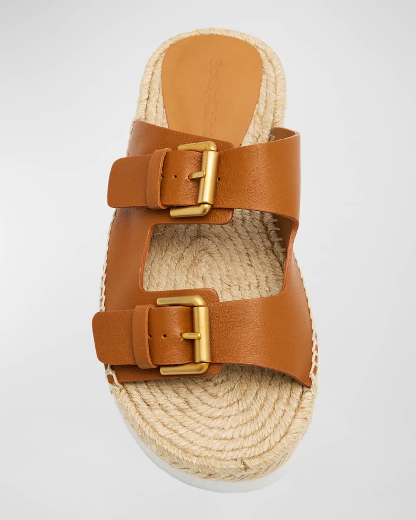 Buckle espadrille sandals new arrivals