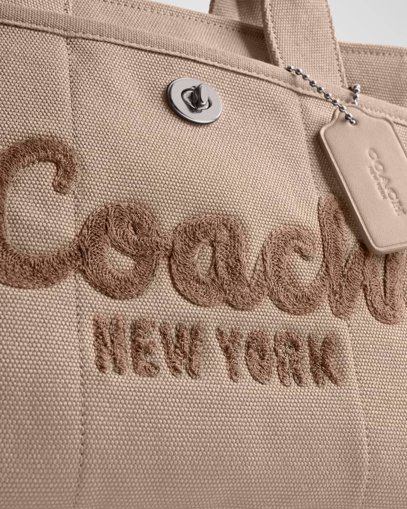 Logo Canvas Cargo Tote Bag