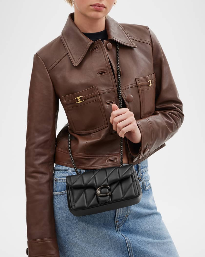 Tabby 20 Quilted Leather Shoulder Bag with Chain