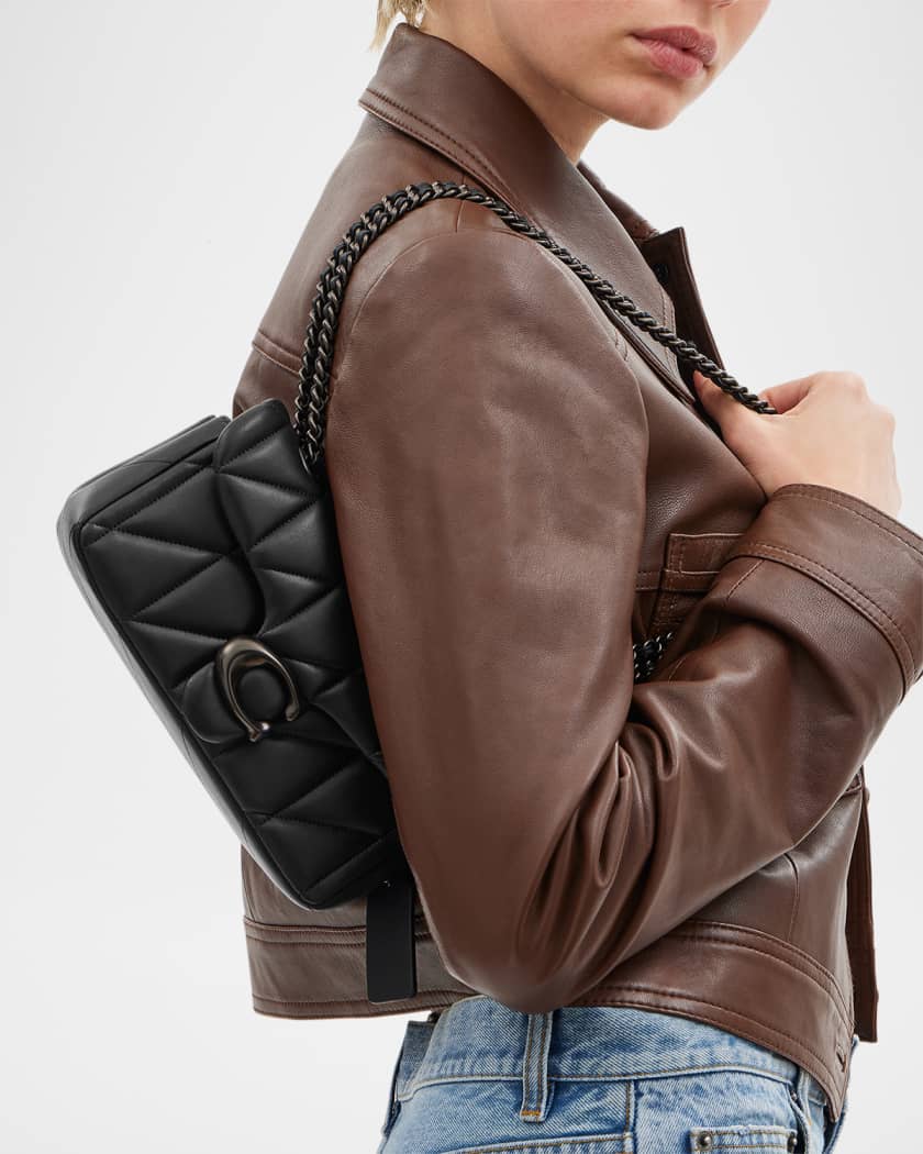 Tabby 20 Quilted Leather Shoulder Bag with Chain