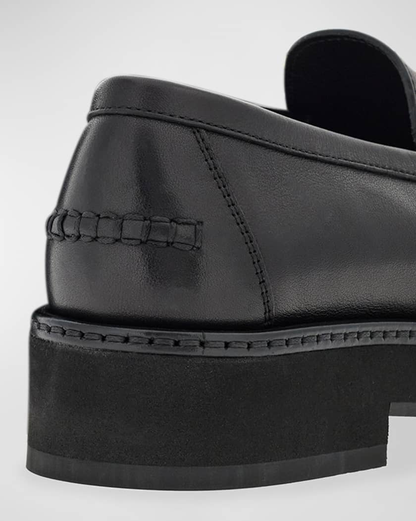 Maryan Calfskin Gancini Bit Loafers