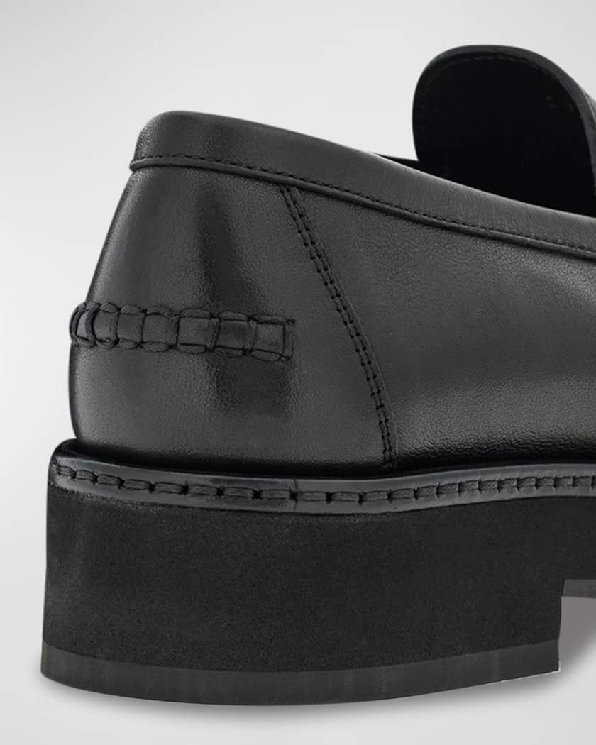 Maryan Calfskin Gancini Bit Loafers