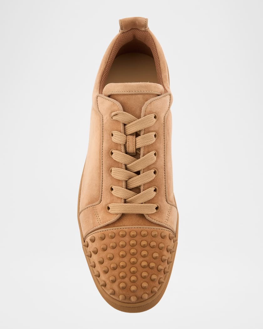 Men's Louis Junior Spikes Low-Top Suede Sneakers 