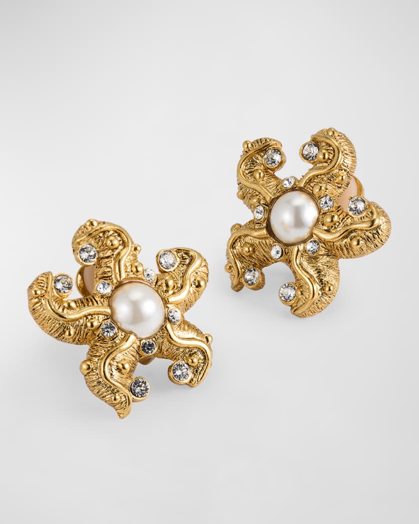 Kenneth jay lane cactus earrings new arrivals