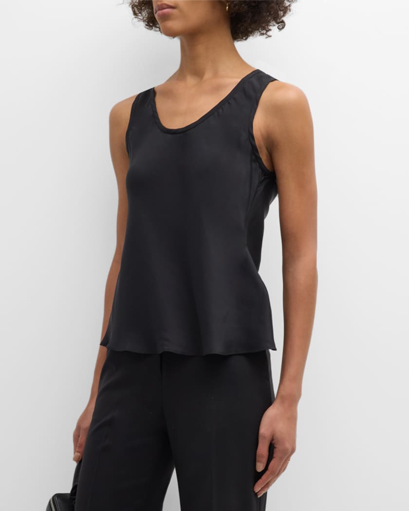 Black Sleeveless Designer Tops for Women