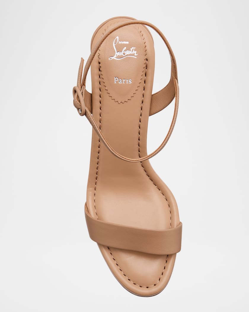 Miss Jane Red Sole Ankle-Strap Sandals