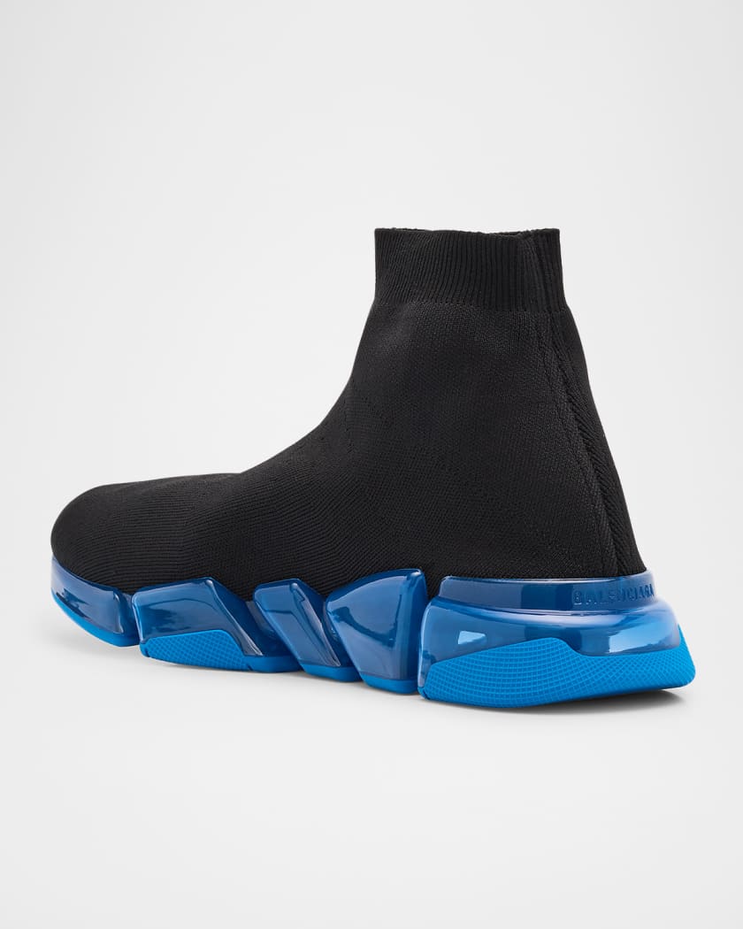 Men's Speed 2.0 Clear-Sole Knit Runner Sneakers
