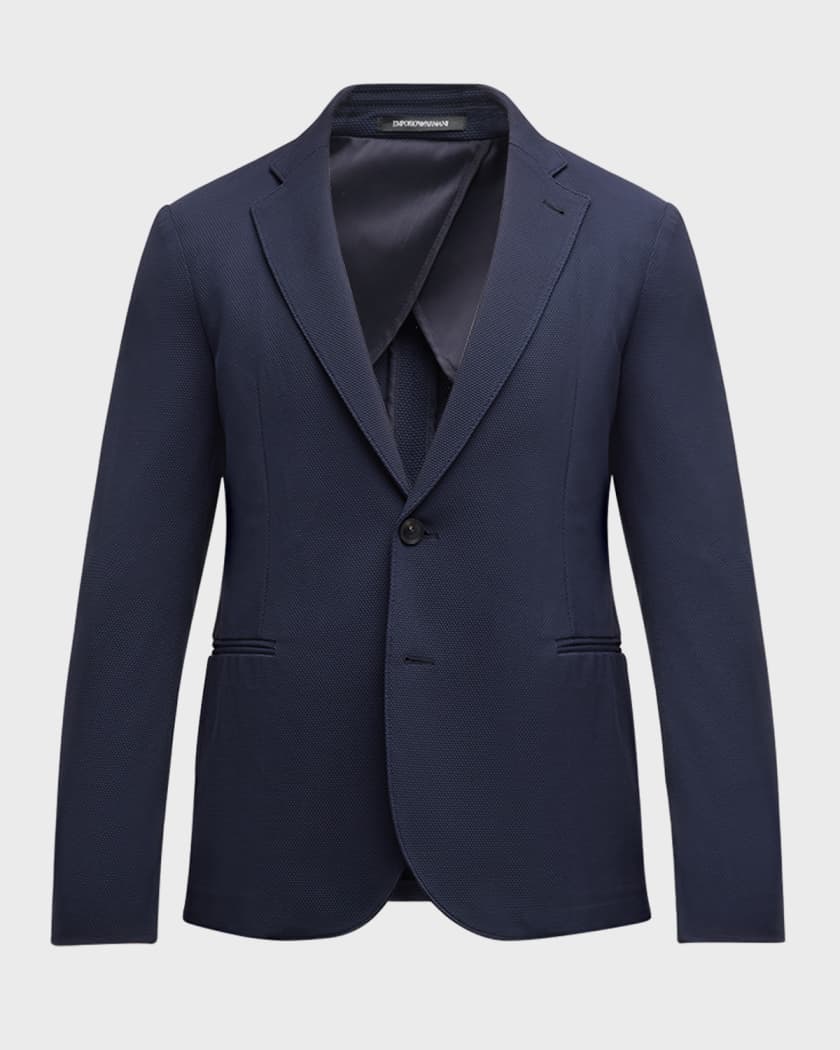 Men s Rice Stitch Sport Coat