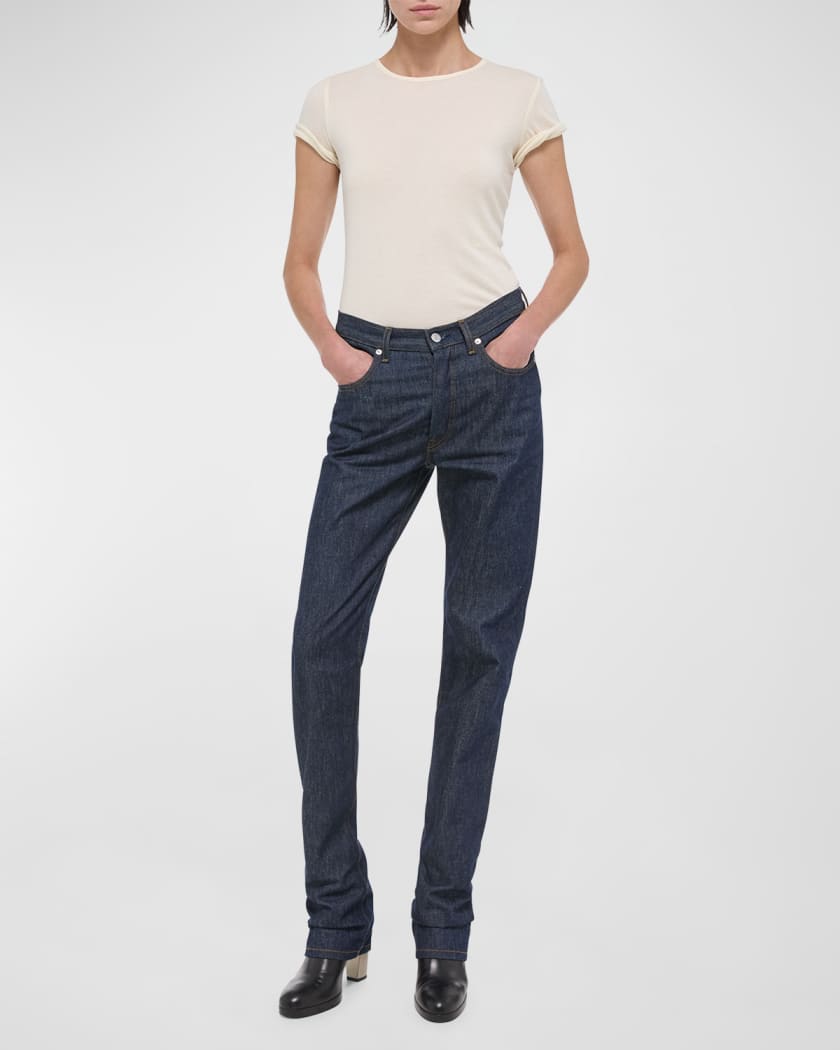Classic Short-Sleeve Rib Tee