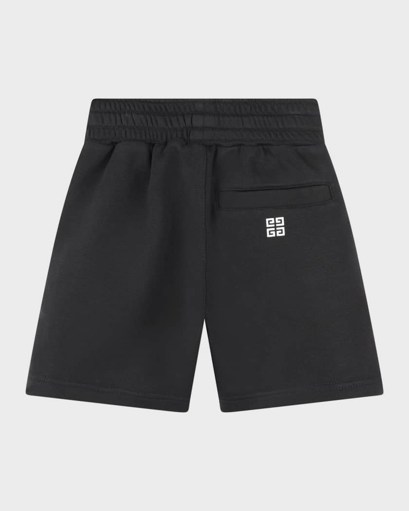 Boy's Logo Fleece Drawstring Shorts, Size 8-14