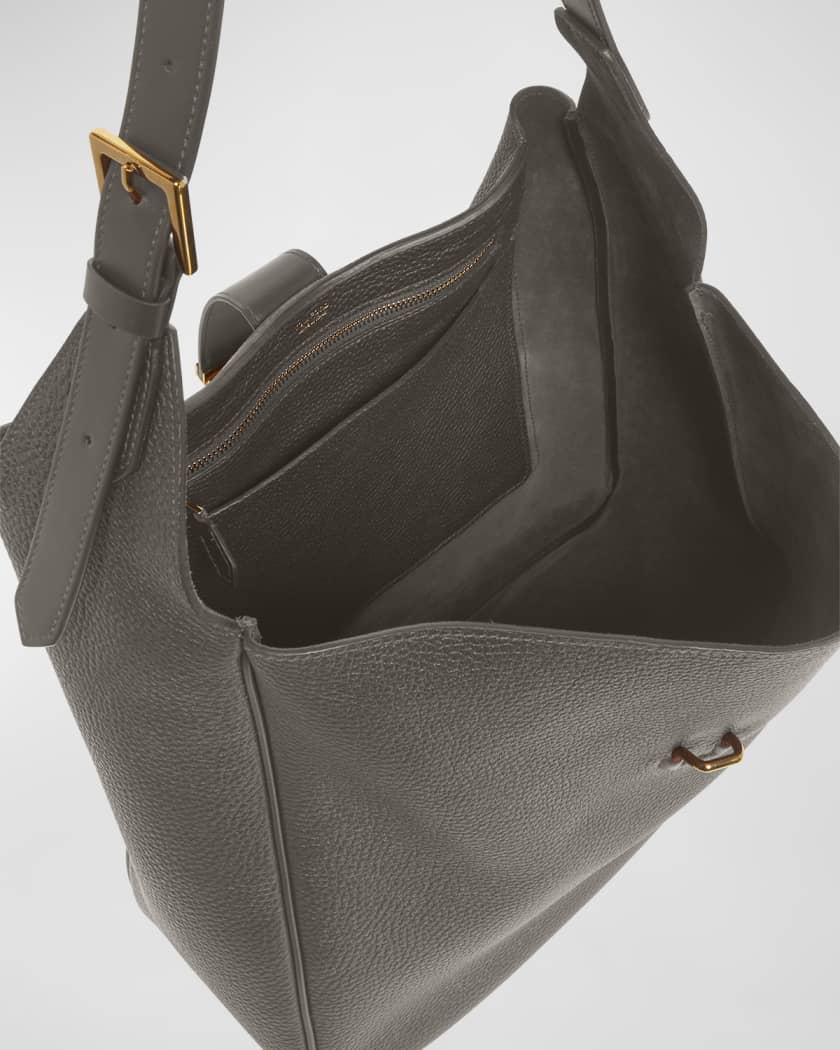 Monarch Medium Hobo Bag in Leather 
