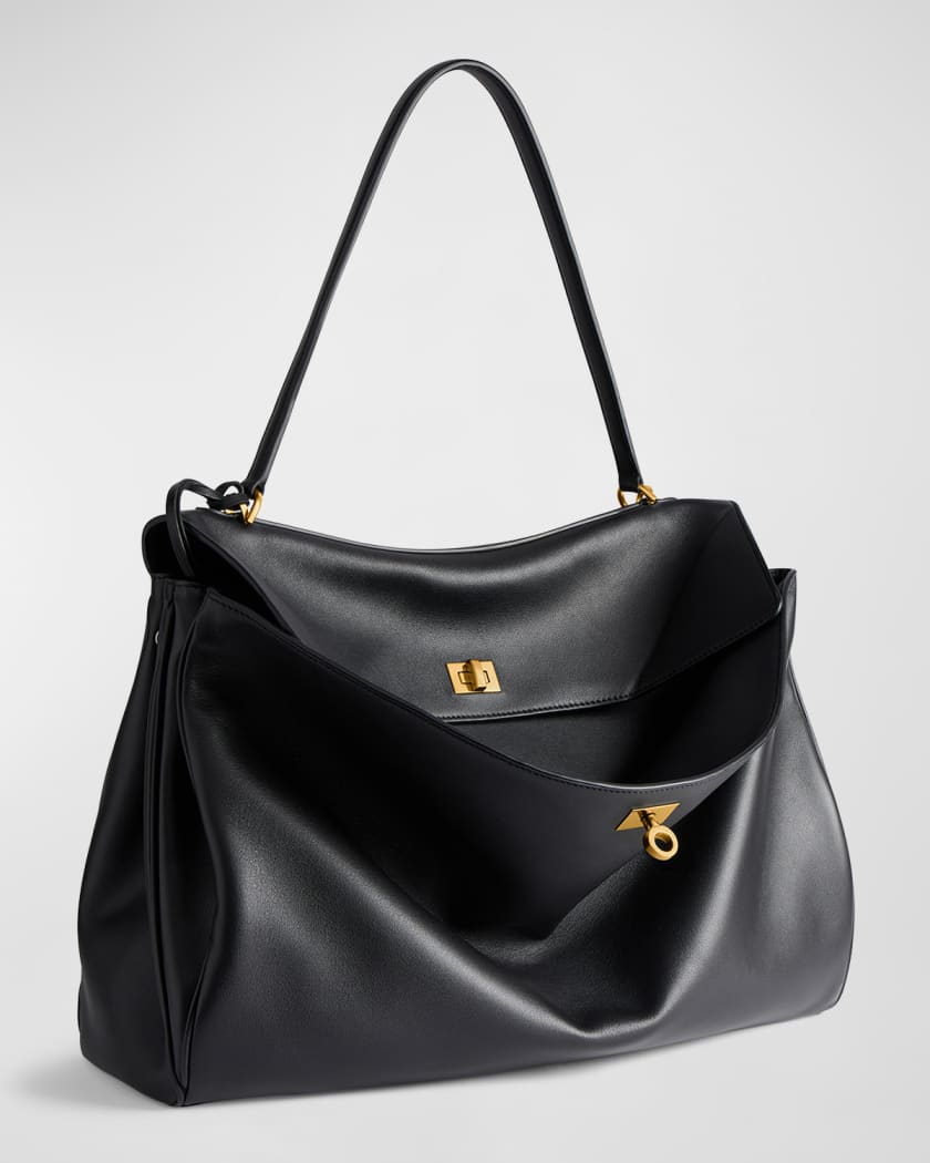 Rodeo Large Leather Satchel Bag