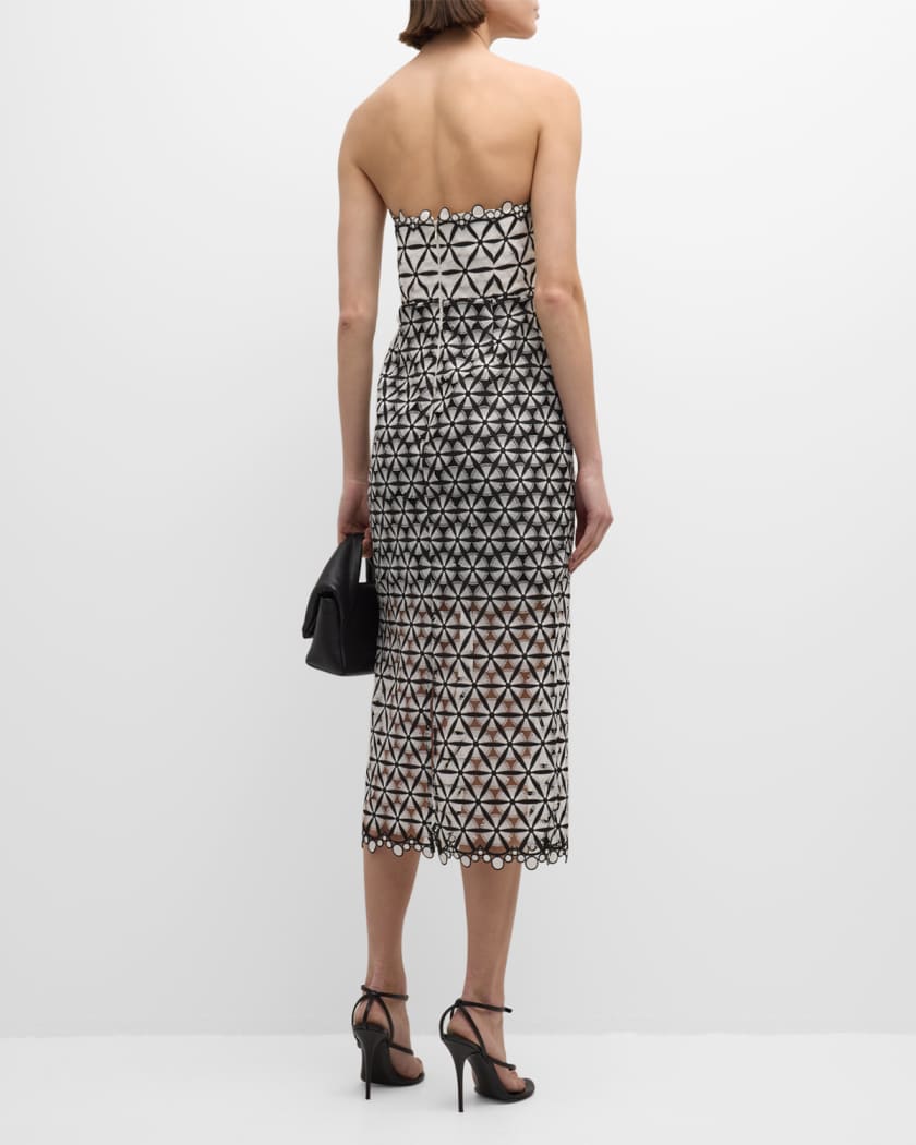 Milly geometric print dress hot sale